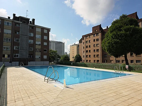 Vista general de la piscina