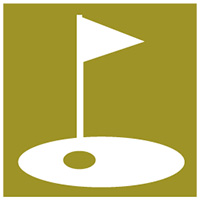 icono de campos de golf