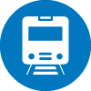 icono de como llegar en tren