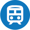 icono de como llegar en transporte público
