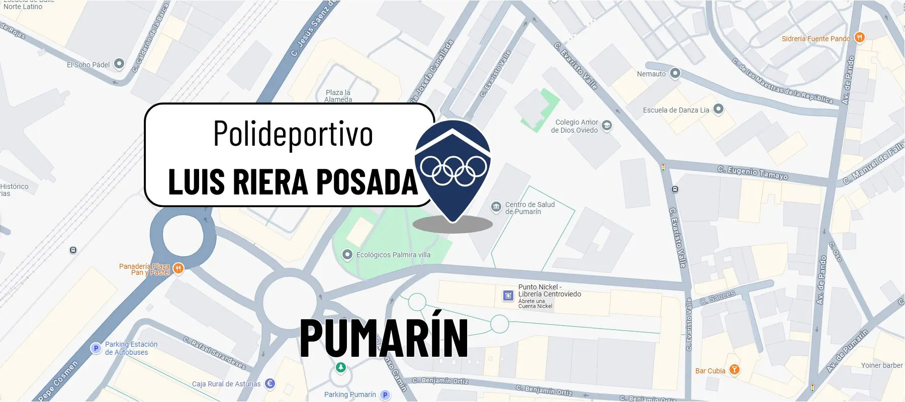 mapa de la instalación