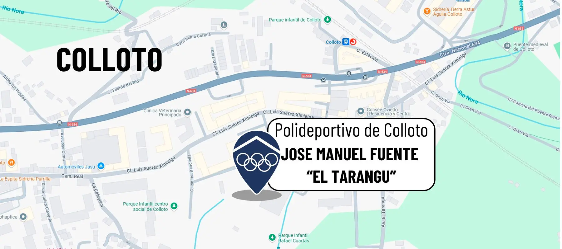 mapa de la instalación