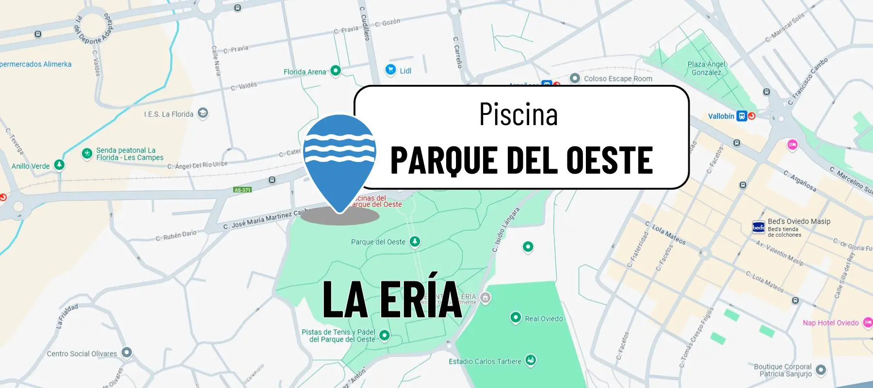 mapa de la instalación