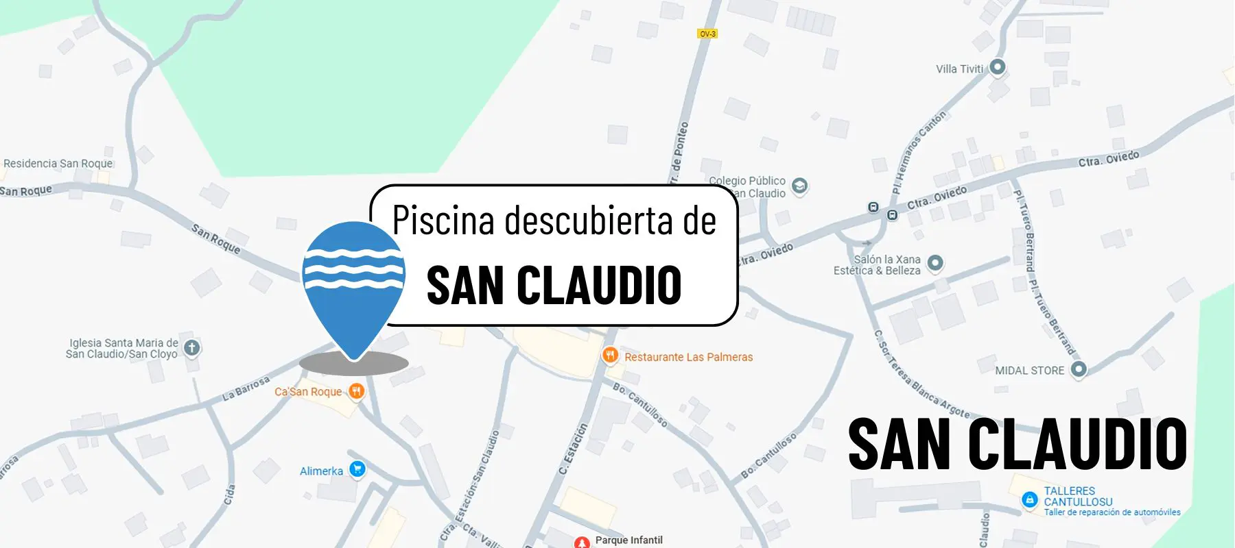mapa de la instalación