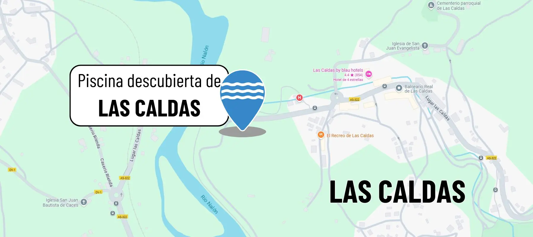 mapa de la instalación
