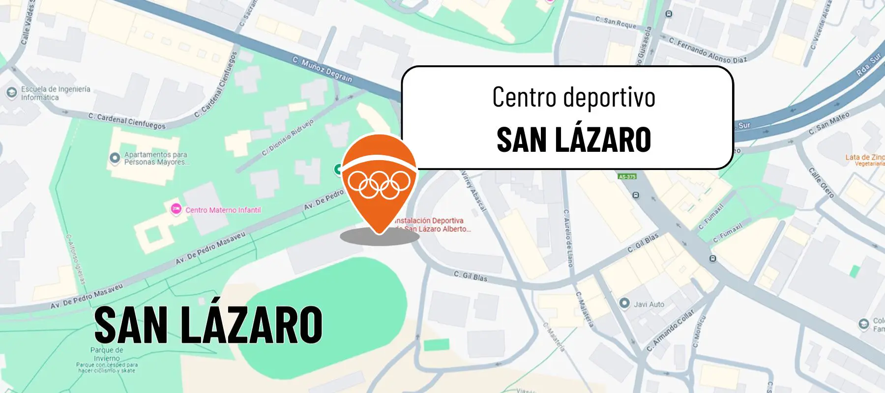 mapa de la instalación