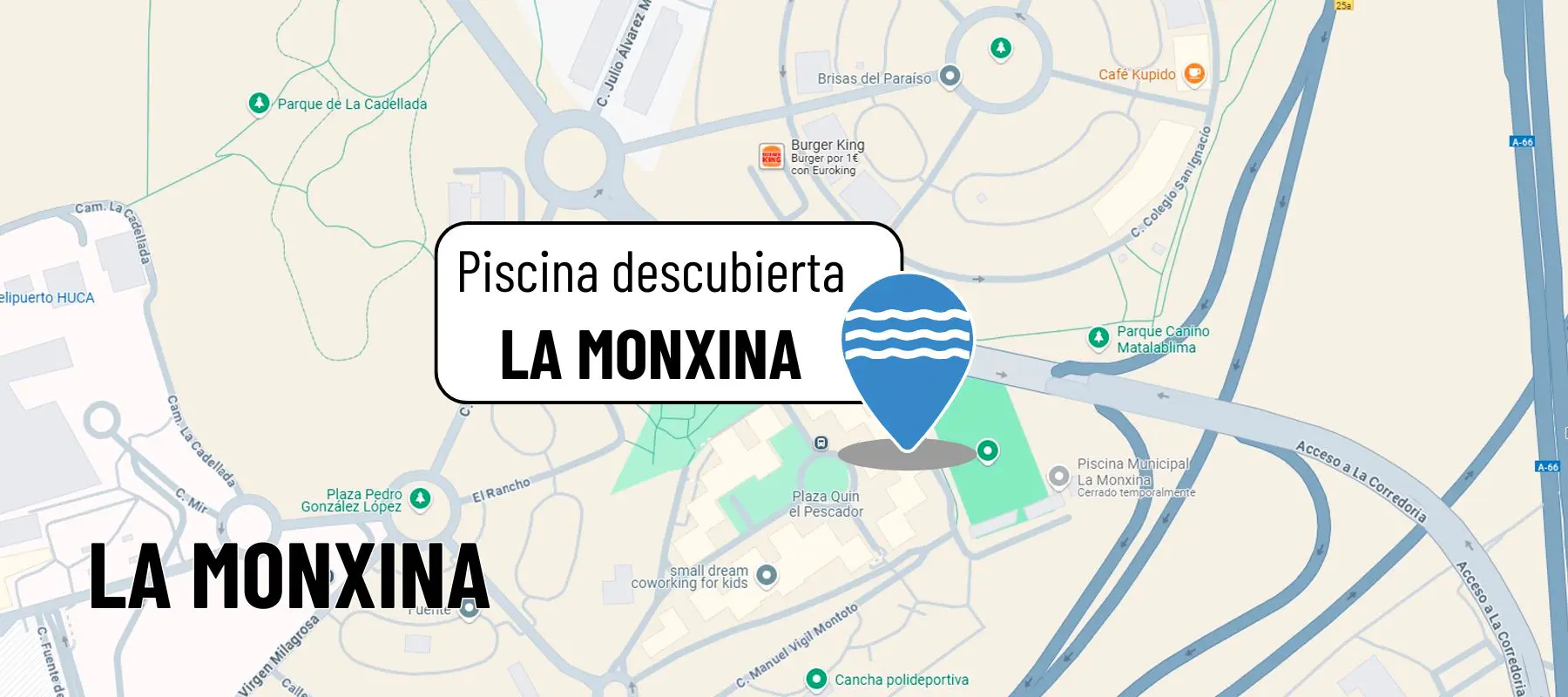 mapa de la instalación