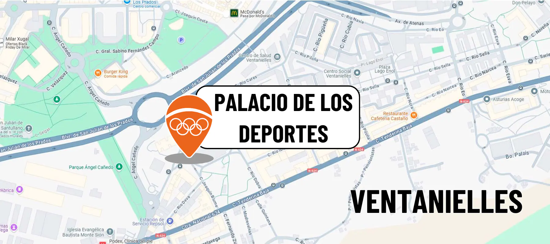 mapa de la instalación