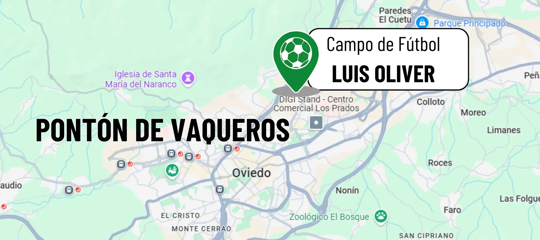 mapa de la instalación