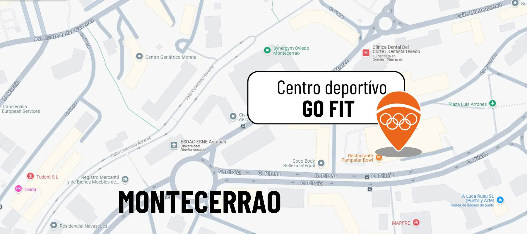 mapa de la instalación